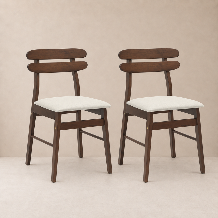 Marron et blanc