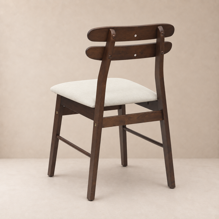 Marron et blanc
